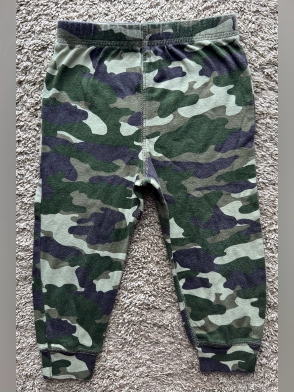 Gerber Toddler Camo Leggings Pants Size 24M Green Military Print